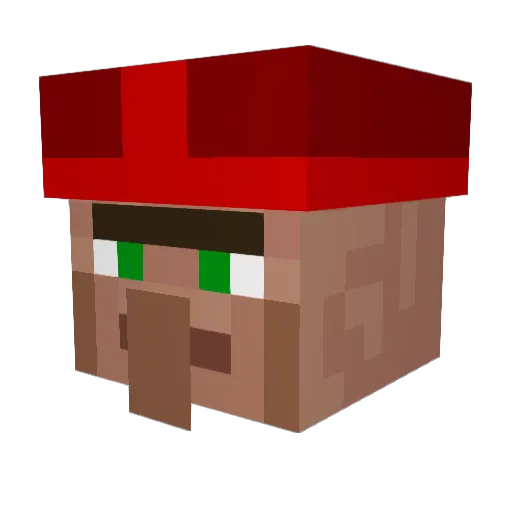 Major_Wafle Minecraft avatar head, 3D render