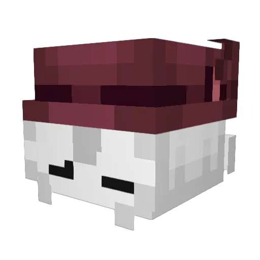 Mak0viec Minecraft avatar head, 3D render