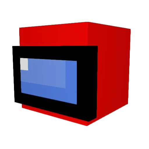 MakLoGeming Minecraft avatar head, 3D render