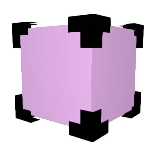 MakNaei Minecraft avatar head, 3D render