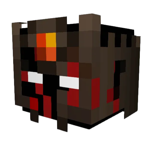 MakaPaka92_ Minecraft avatar head, 3D render