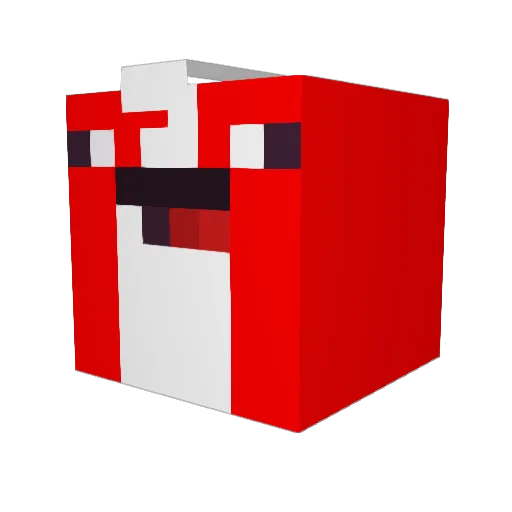 Makai_Maniac Minecraft avatar head, 3D render