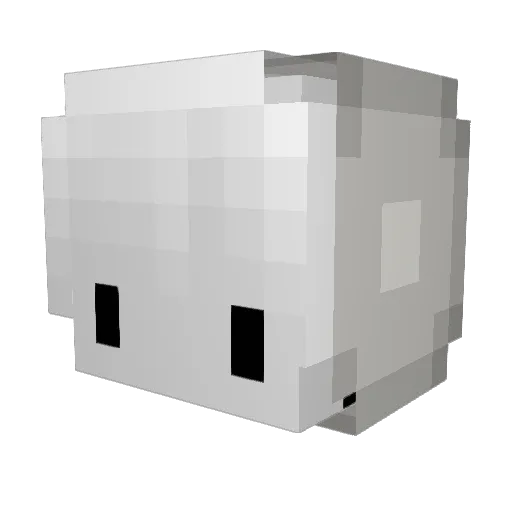 Makayla456 Minecraft avatar head, 3D render