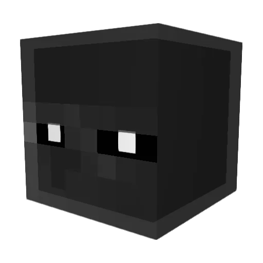 MakeGreat Minecraft avatar head, 3D render