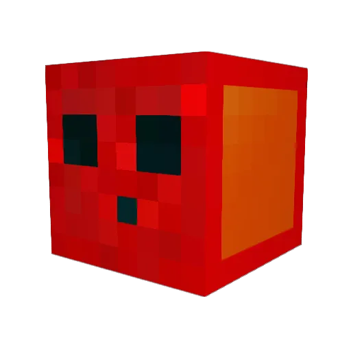 MakeMeBacon Minecraft avatar head, 3D render