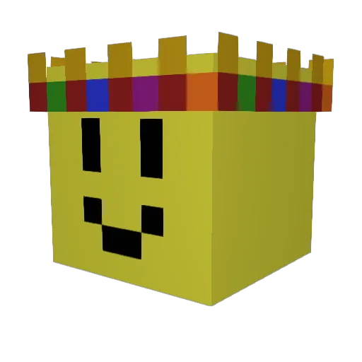 Makeo217 Minecraft avatar head, 3D render