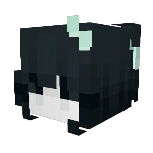 MakiDayo Minecraft avatar head, 3D render