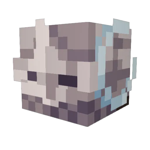 Makima_Kamaji Minecraft avatar head, 3D render
