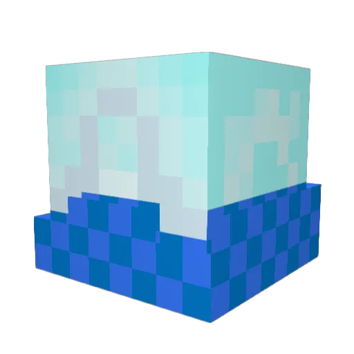 Makinsat Minecraft avatar head, 3D render