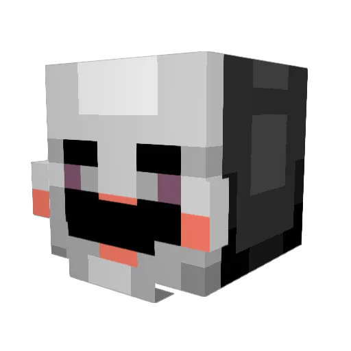 Makk_21 Minecraft avatar head, 3D render