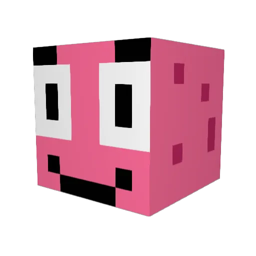 Makkaramestari Minecraft avatar head, 3D render