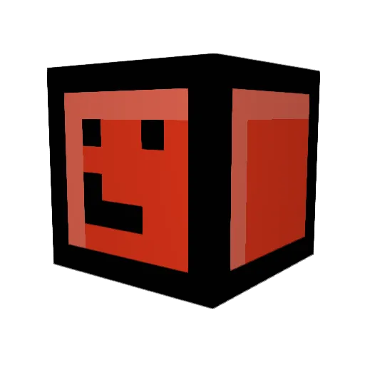 Makkaras Minecraft avatar head, 3D render