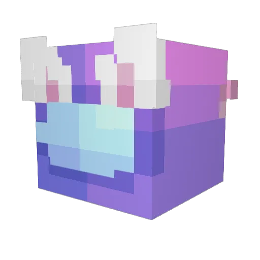 MakkoPakko Minecraft avatar head, 3D render