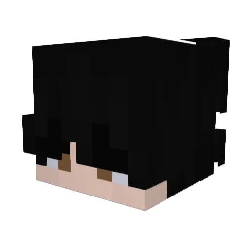 MakovSky69 Minecraft avatar head, 3D render