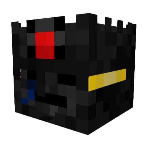 Makri321 Minecraft avatar head, 3D render