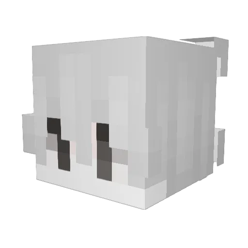 Maks7210 Minecraft avatar head, 3D render