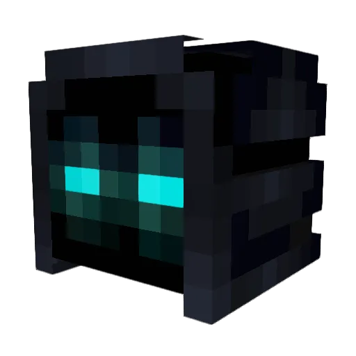 MaksRet Minecraft avatar head, 3D render