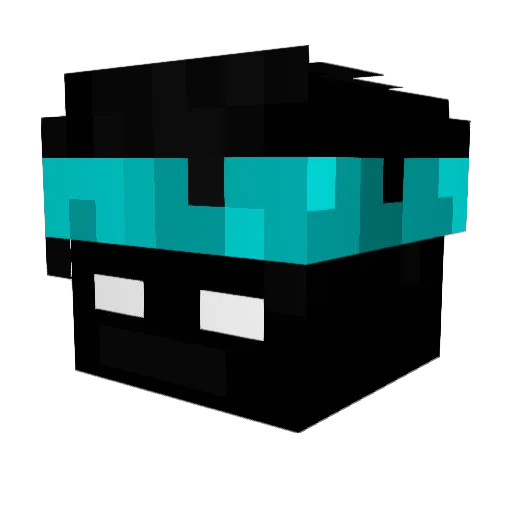 Makses121 Minecraft avatar head, 3D render