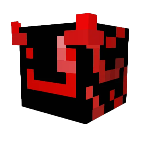Maksha Minecraft avatar head, 3D render
