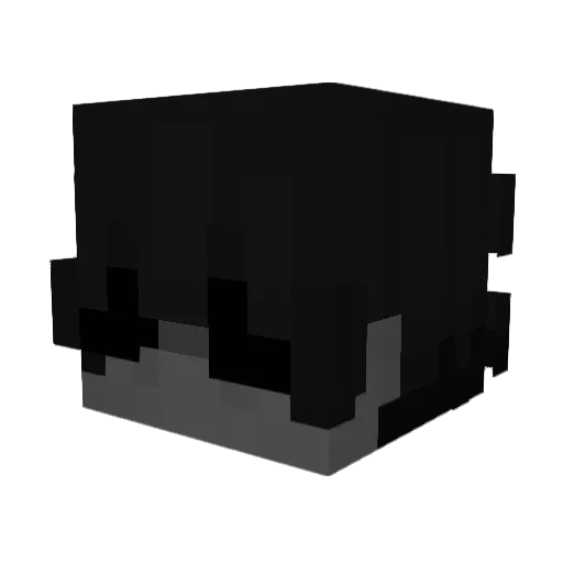 Maksiu1916 Minecraft avatar head, 3D render