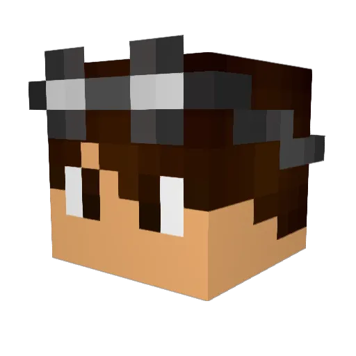 Makson_2115 Minecraft avatar head, 3D render