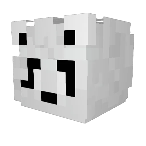 Maksum10123 Minecraft avatar head, 3D render