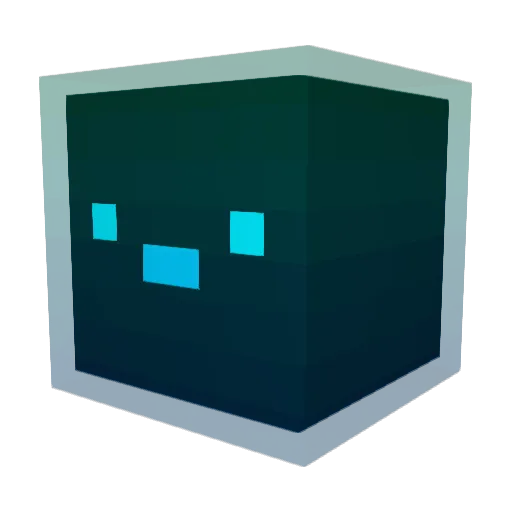 Mal1x_ Minecraft avatar head, 3D render