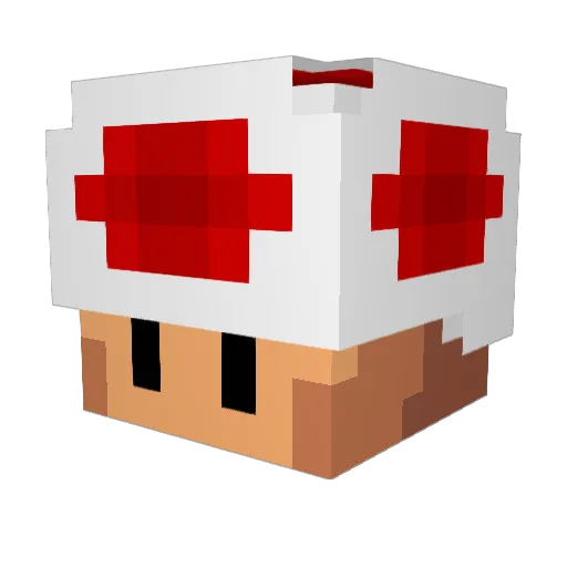 MalYShuz Minecraft avatar head, 3D render