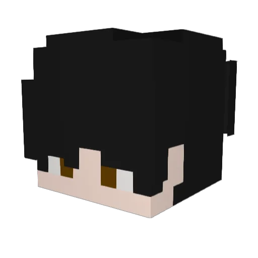 Maladik_40 Minecraft avatar head, 3D render