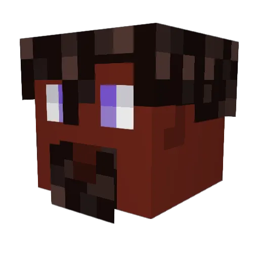 Malamadre99 Minecraft avatar head, 3D render