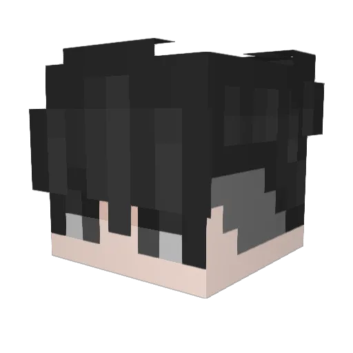 MalcolmMSSC Minecraft avatar head, 3D render
