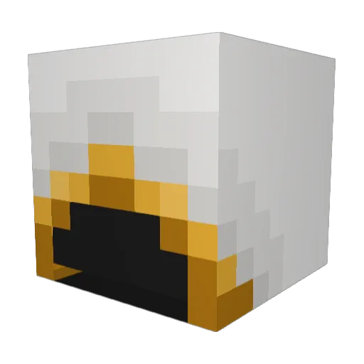MaldredXD Minecraft avatar head, 3D render