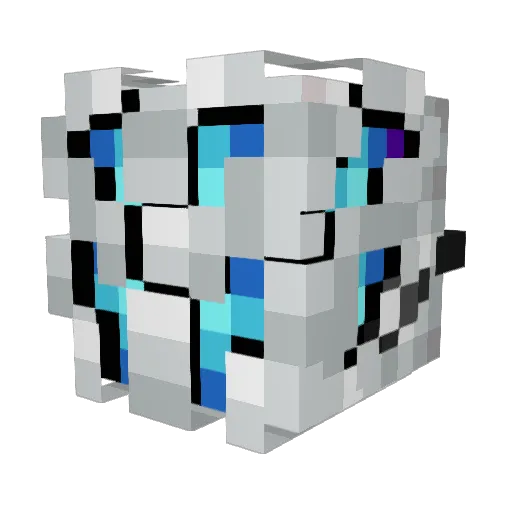 Malenvoy Minecraft avatar head, 3D render