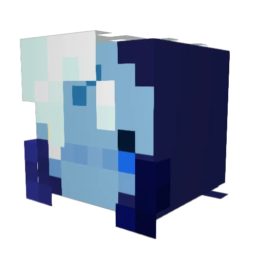 MalepersonShawn Minecraft avatar head, 3D render