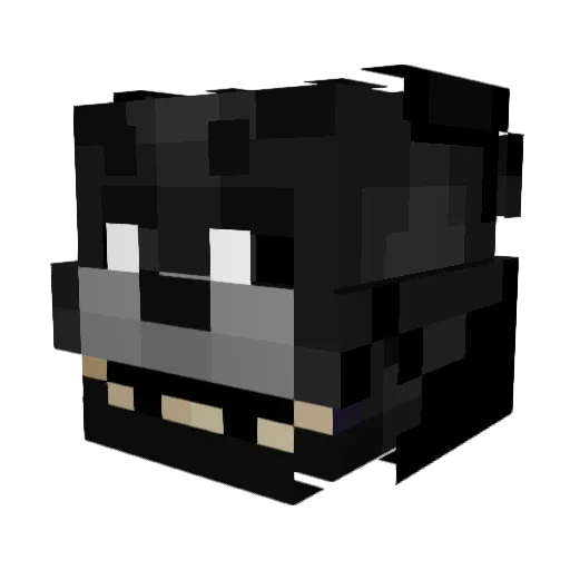 Malhare01 Minecraft avatar head, 3D render