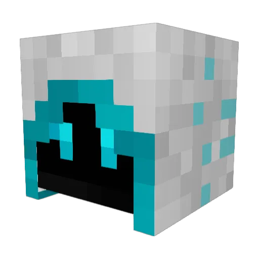 Malice06 Minecraft avatar head, 3D render