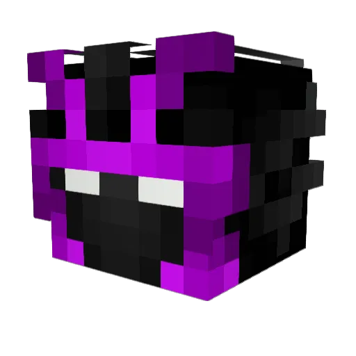 Malihno Minecraft avatar head, 3D render