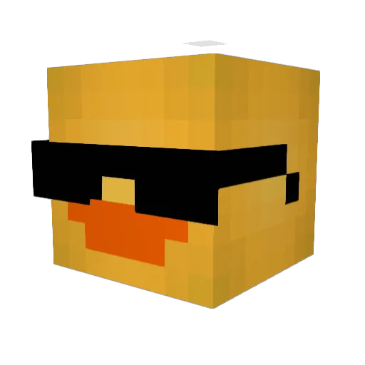 Minecraft-Avatar von Malinamal99: Kopf als 3D-Render