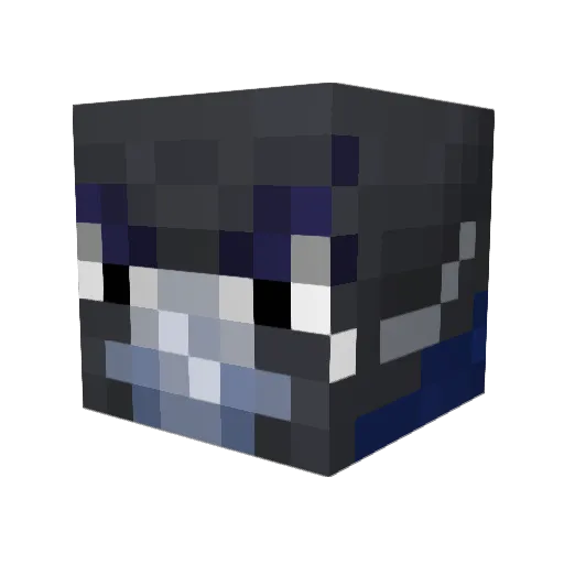 MalkiqJechko Minecraft avatar head, 3D render