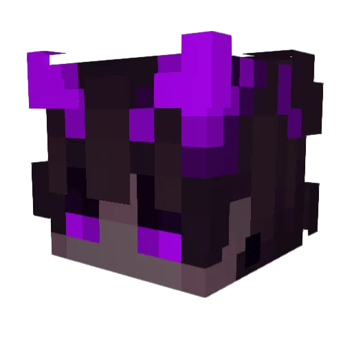 Malliok Minecraft avatar head, 3D render