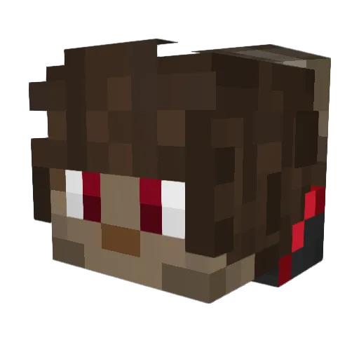 Mallow_Lol Minecraft avatar head, 3D render