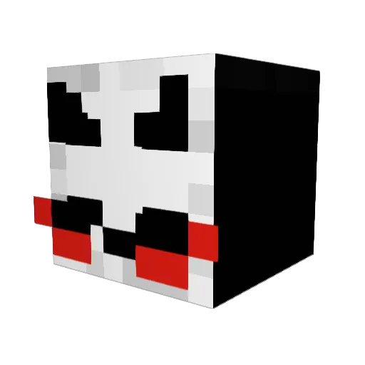 Malo_gva Minecraft avatar head, 3D render