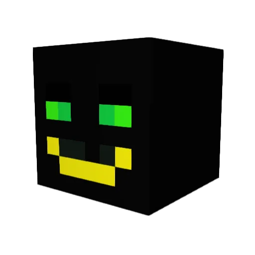 Maloney89 Minecraft avatar head, 3D render