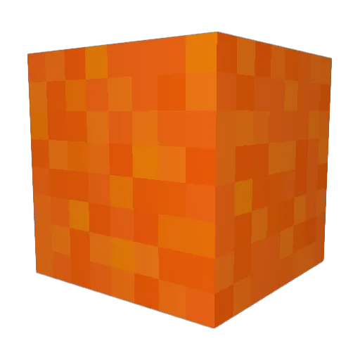 MalouCraft Minecraft avatar head, 3D render