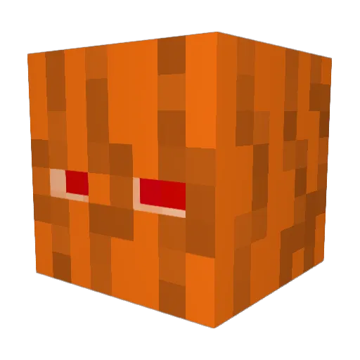 Maltegojack Minecraft avatar head, 3D render
