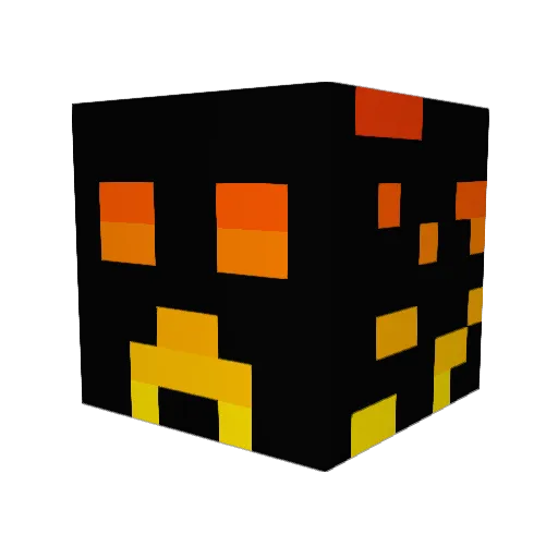 Malthe2014 Minecraft avatar head, 3D render