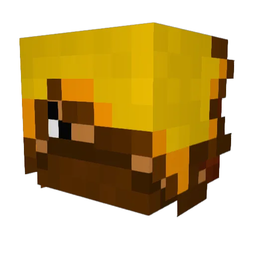 Maltretownik188 Minecraft avatar head, 3D render