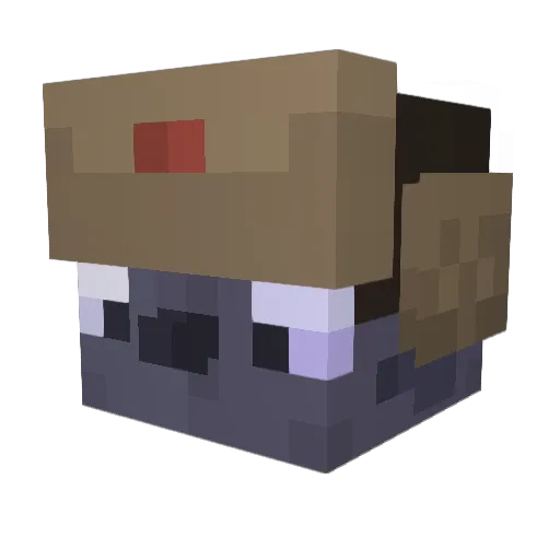 Minecraft-Avatar von Malux__: Kopf als 3D-Render