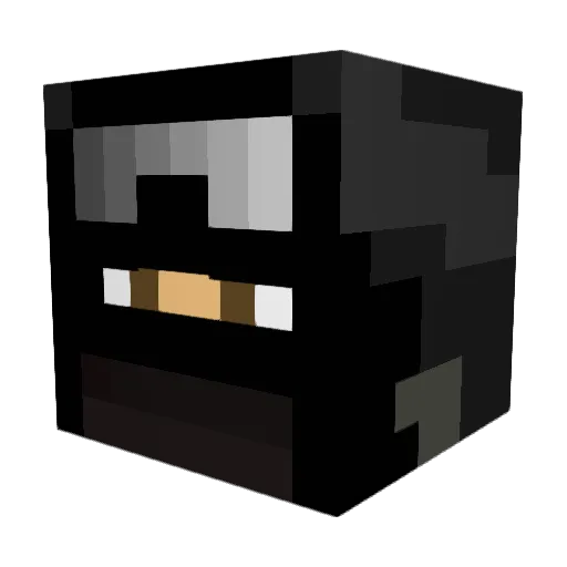 Malvinsen Minecraft avatar head, 3D render