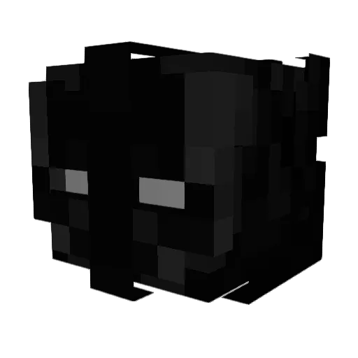 Malxer Minecraft avatar head, 3D render